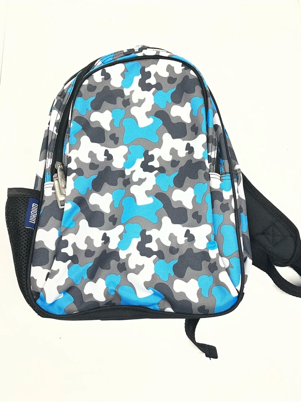 NEW Wildkin 15-Inch Kids Backpack Elementary School Travel Blue Camo